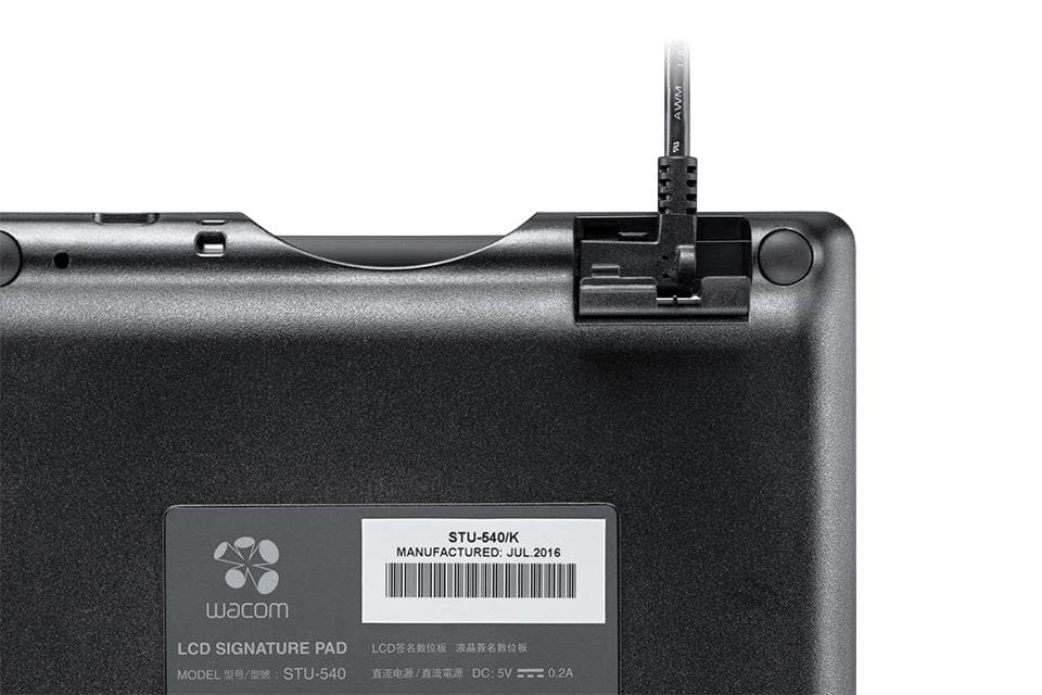 Tableta grafica Wacom 5" Signature Pad, rezolutie maxima 800 x - 4