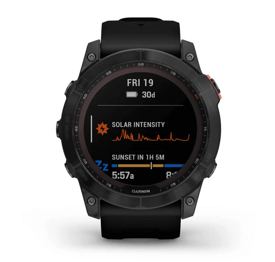 Ceas Garmin fenix 7X Solar, functii ceas, sincronizare ora GPS, - 2