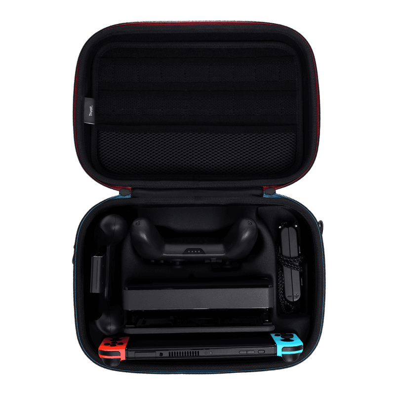 Husa de transport XXL Trust pentru consola Nintendo Switch, negru - 4