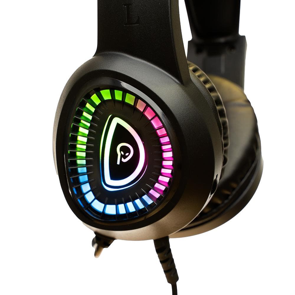 Casti Gaming Over-ear SPACER SPGH-PHANTOM, Wired, Negru - 3