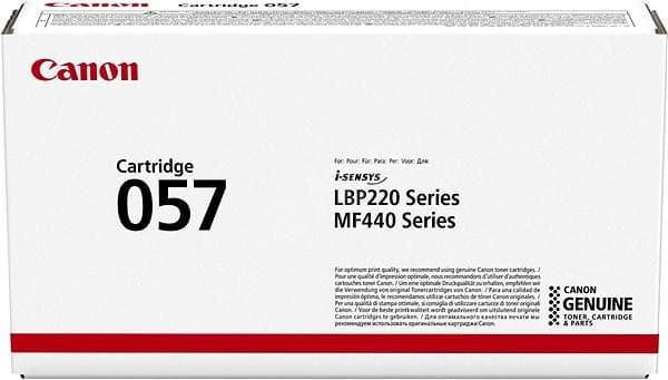 Toner Canon CRG057 black, capacitate 3.1k pagini, pentru LBP223DW; LBP226DW;