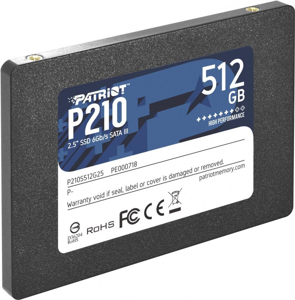 SSD intern Patriot P210, 512 GB, SATA III 2.5 inch - 2