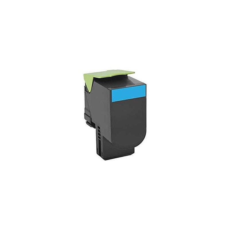 Toner Lexmark 80C0H20, cyan, 3 k, CX410de , CX410de with