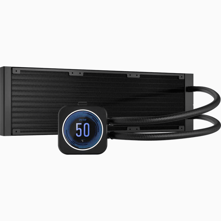Cooler Procesor CORSAIR iCUE H150i ELITE LCD XT NEGRU - 3