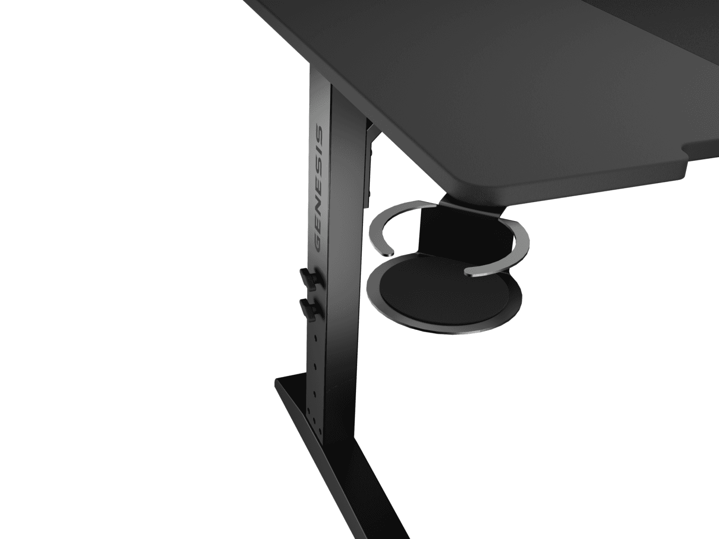 Birou gaming Genesis Holm Modular 160, material lemn/metal, reglabil pe - 16