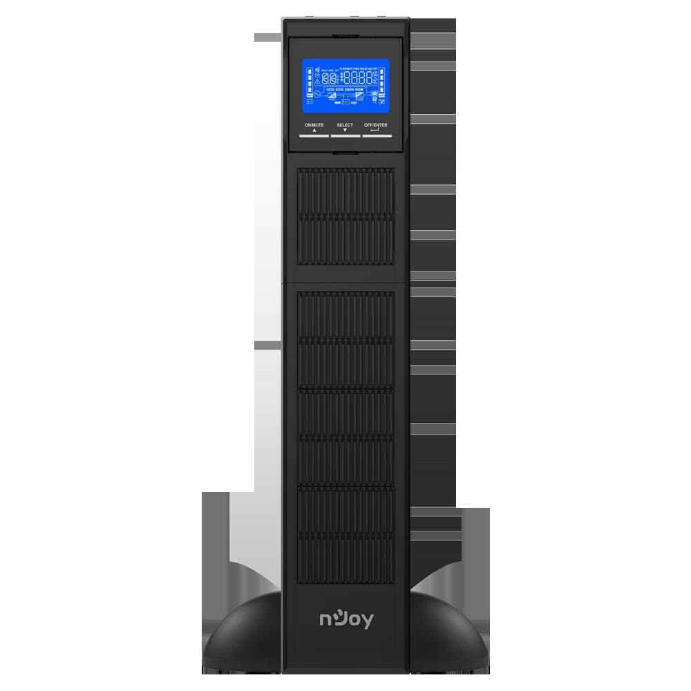 UPS nJoy Balder 3000, 3000VA/ 3000W, On-line, LCD Display, Montare - 2