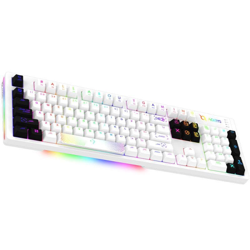 Tastatura mecanica cu fir Aqrys Aludra, 104 taste, switch - 2