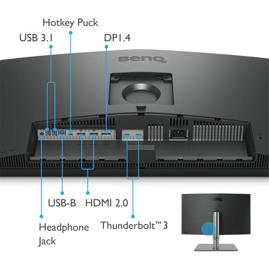Monitor BenQ 27" PD2725U - 3