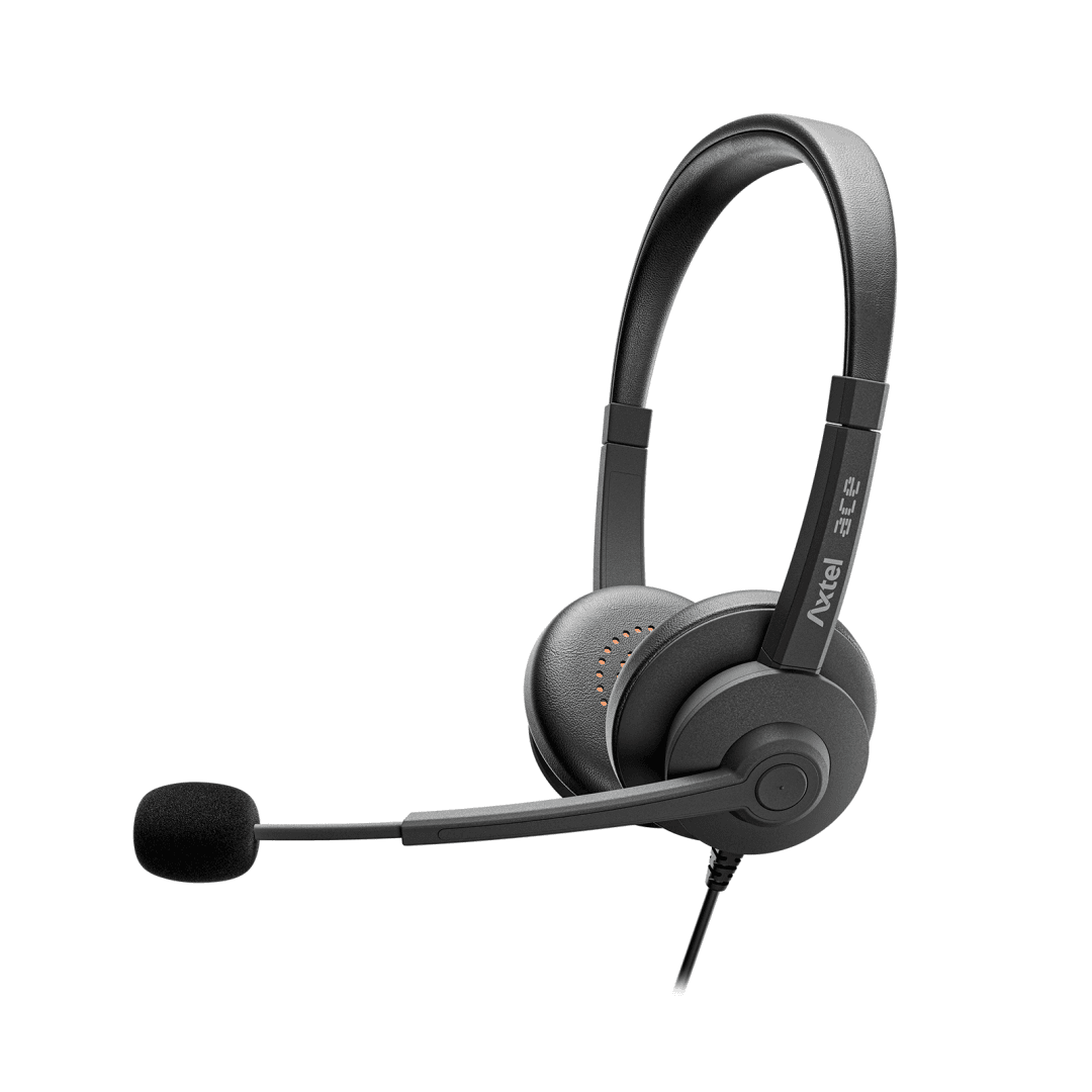 Casti Head-band AXTEL AXH-ACEUCD, Cu fir, Negru - 4