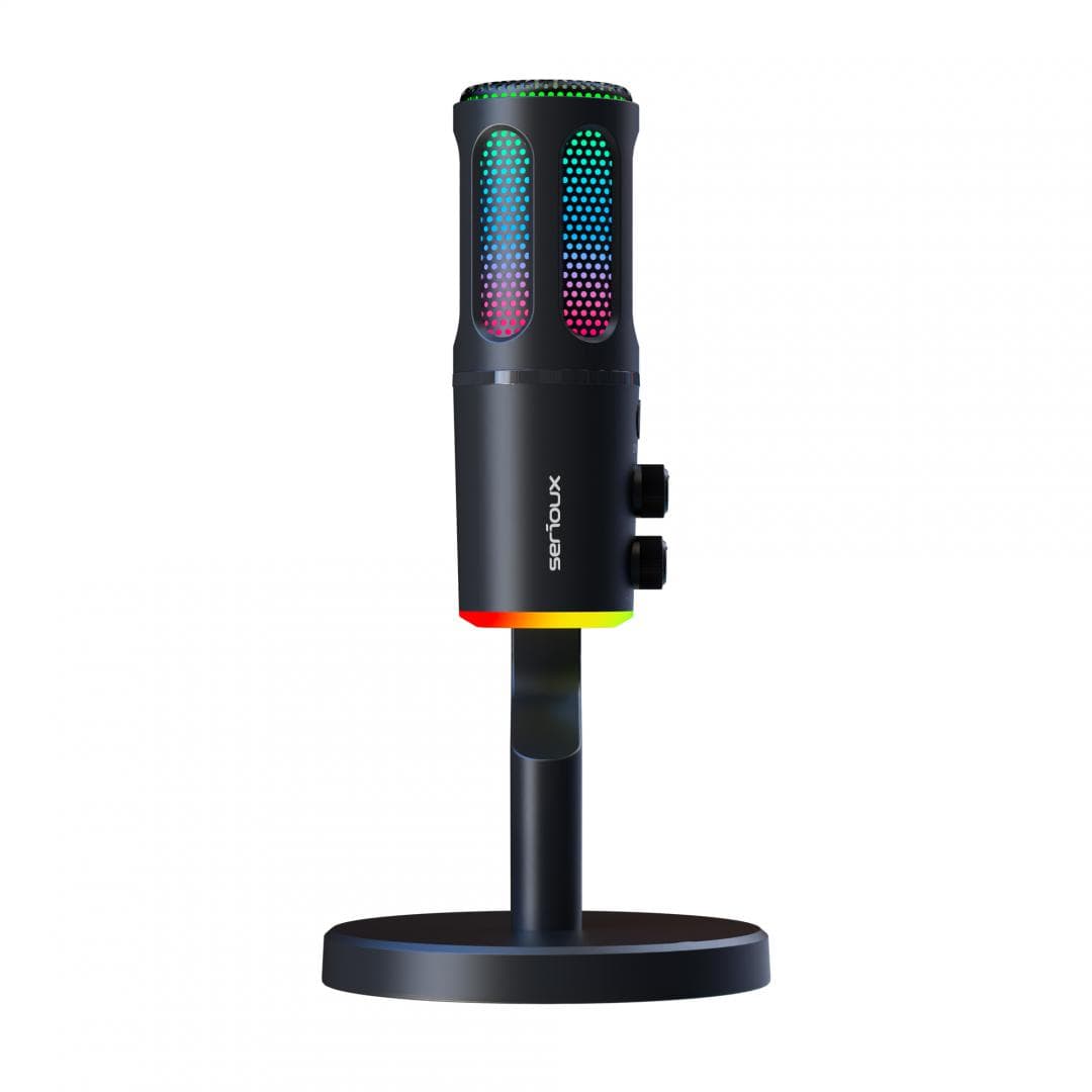Microfon Gaming de birou Serioux SU8, condenser, unidirectional, frecventa raspuns - 4