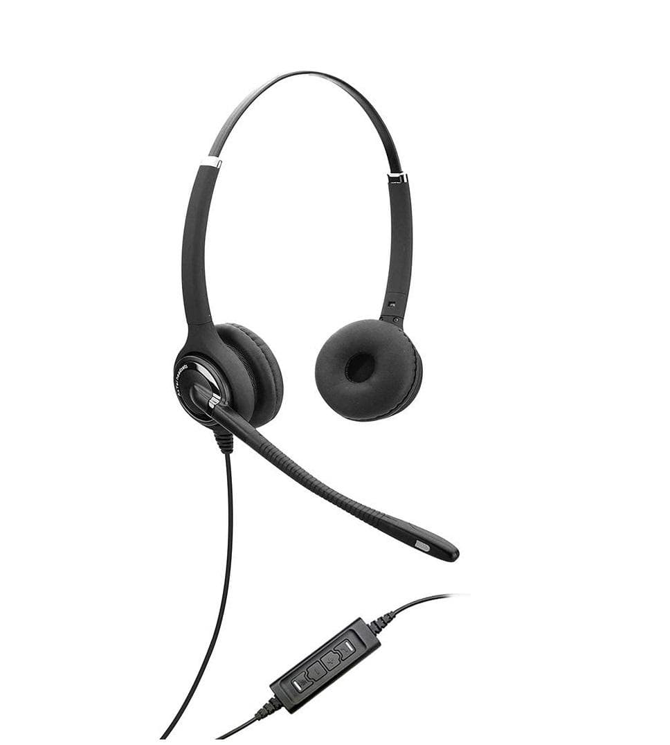 Casti Head-band AXTEL Elite UC stereo USB-A/USB-C, Wired, Noise-canceling, Negru