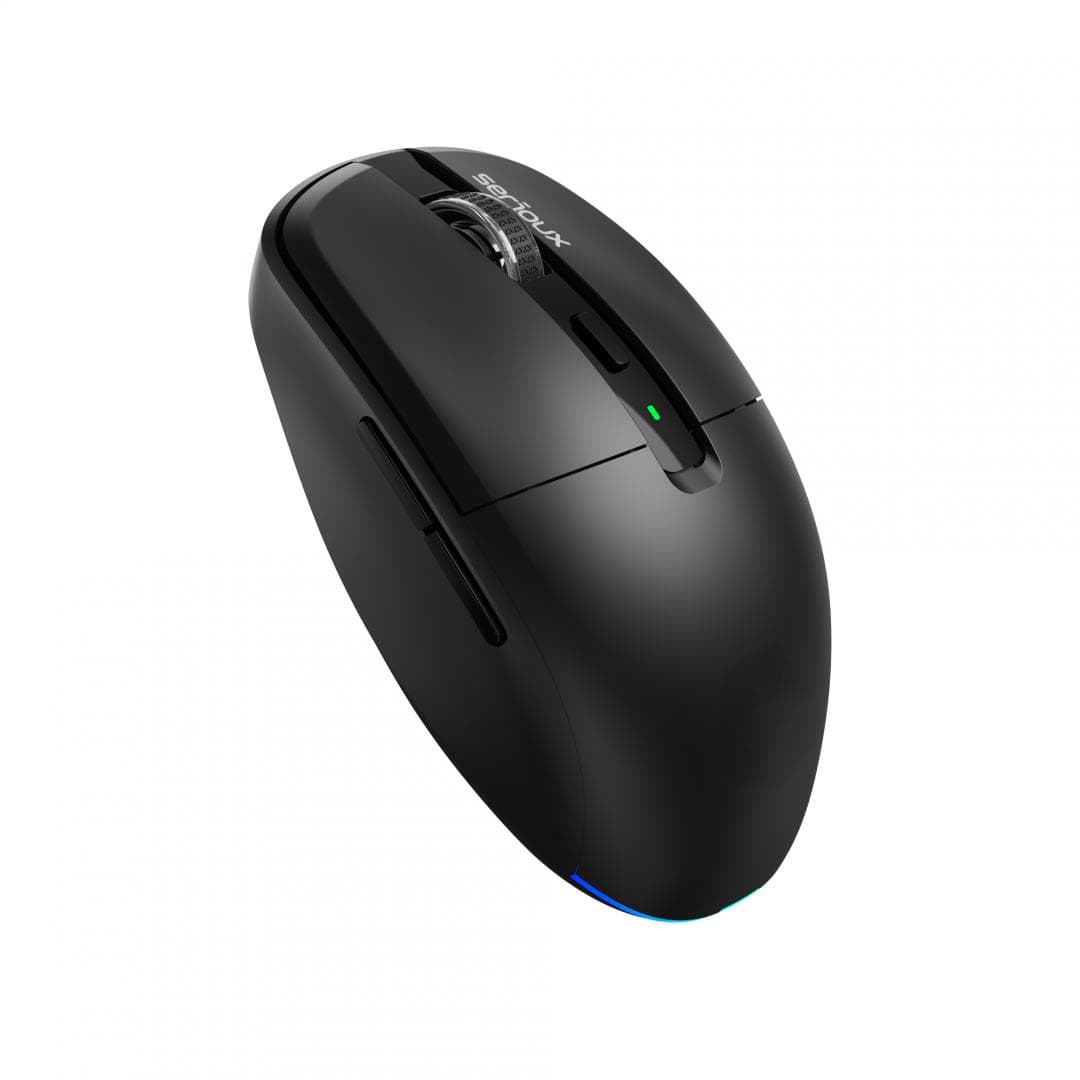 Mouse wireless AirFlow 2.4G+BT cu mod dual, cu receptor dual - 2