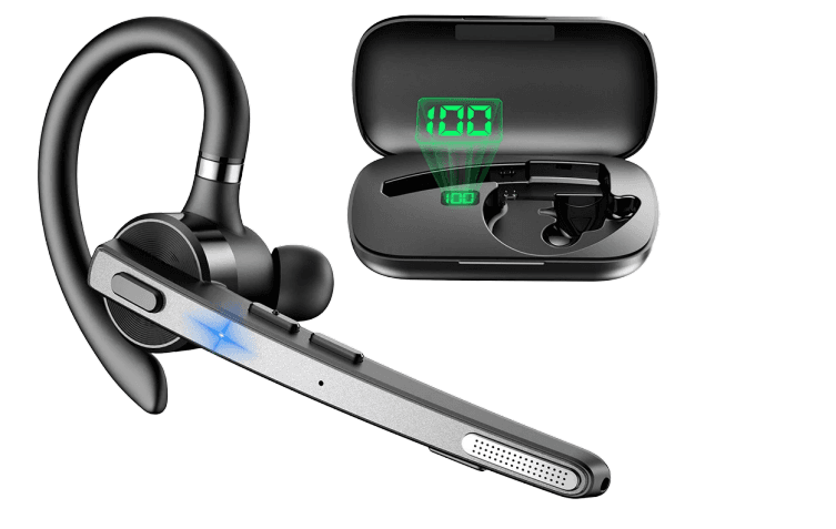 Casti In-ear AXTEL BT45, Wireless, Noise-canceling, Negru