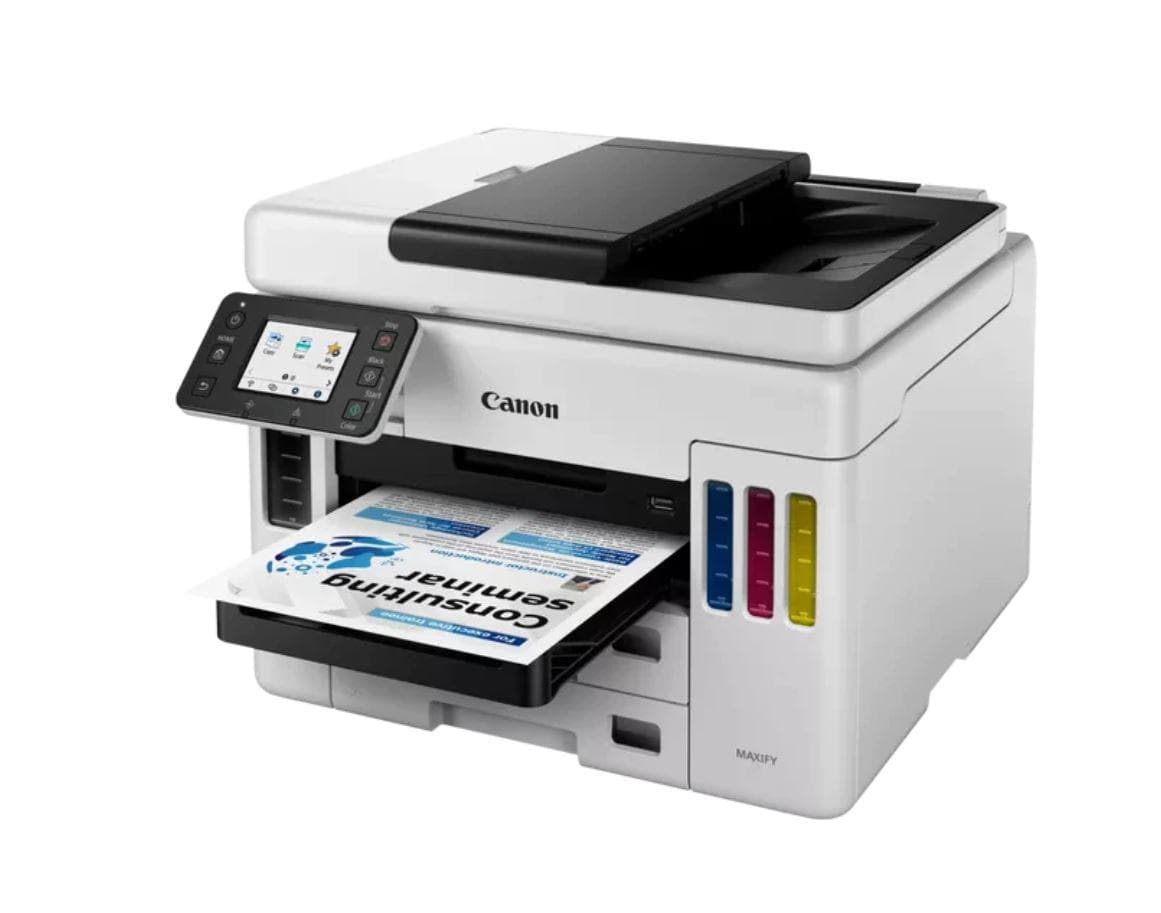 Multifunctional inkjet color CISS Canon Maxify GX7040, ( Print, Copy,Scan, - 6
