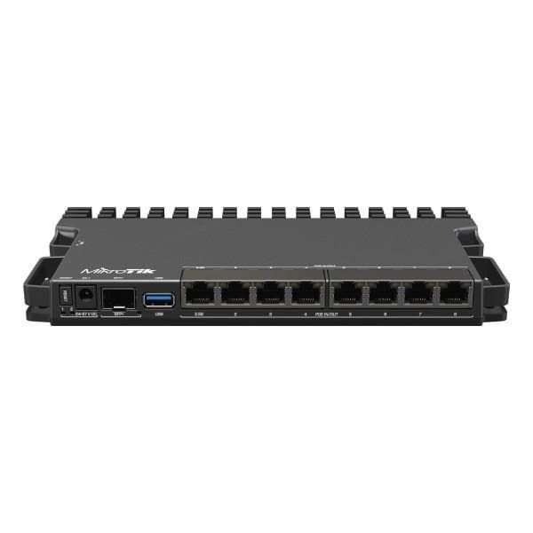 MIKTOTIK Router de retea 8 Porturi, 7 Porturi Gigabit, 1 - 2