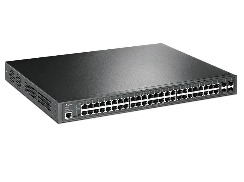 "JetStream™ 52-Port Gigabit L2+ Managed Switch with 48-Port PoE+ PORT: - 3
