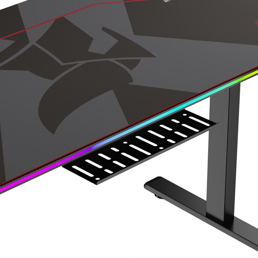 Birou electric Serioux Carbon Pro RGB, reglabil pe inălțime, Dimensiuni - 9