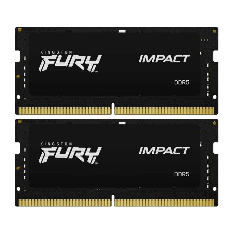 Memorie RAM Notebook Kingston Fury Impact, 32GB, DDR5, 4800MHz, CL38 - 2
