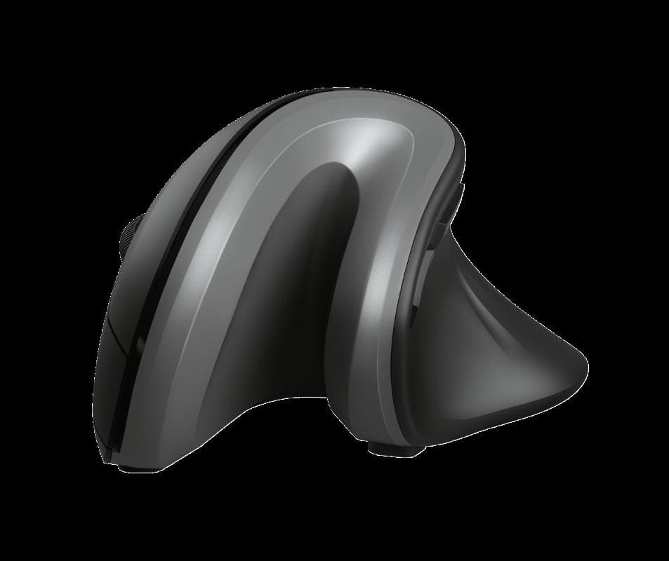 Mouse Trust Verro Ergonomic, Wireless, negru - 2