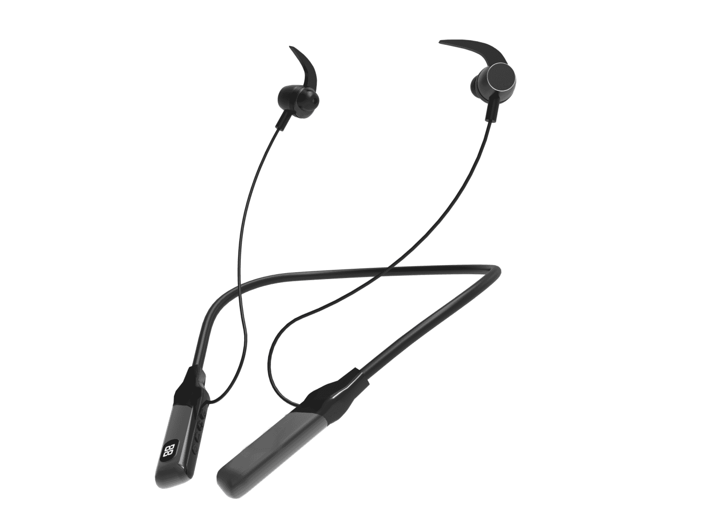 Casti Head-band AKAI BTN-B100, Fara Fir, Negru - 5