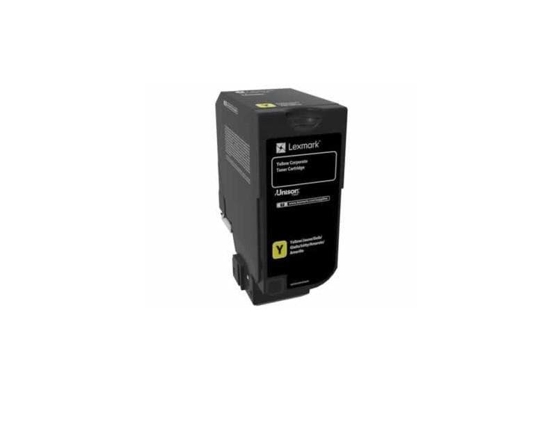 Toner Lexmark 74C20YE yellow, 3k ,compatibil cu CX725de,CX725dhe, CX725dthe, CS725de,