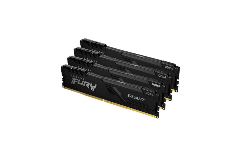 Memorie RAM Kingston FURY Beast, 128 GB DDR4, 3200 MHz,