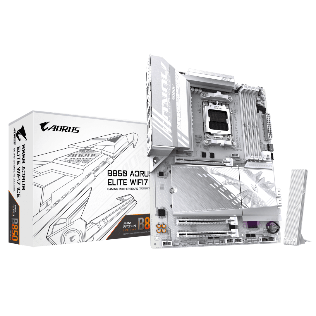 Placa de baza Gigabyte B850 AORUS ELITE WIFI7 ICE, Socket