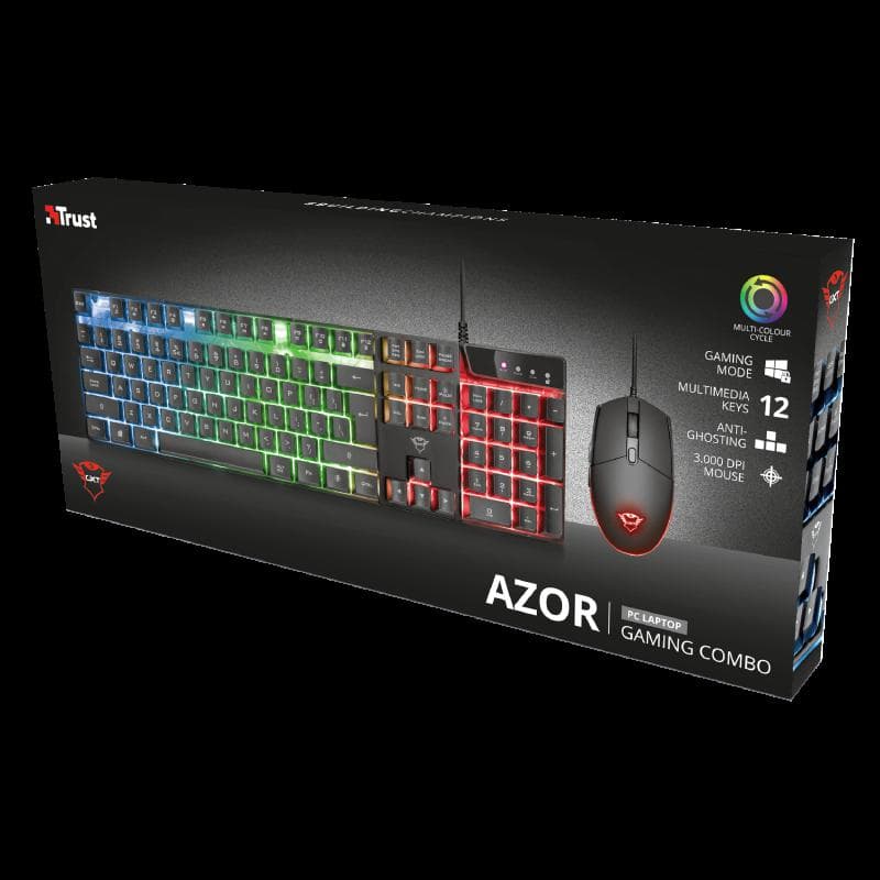 Kit Tastatura + Mouse Trust GXT 838 Azor Gaming Combo, - 8