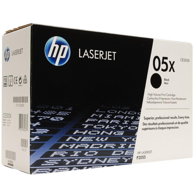 Toner HP CE505X, black, 6.5 k, LaserJet P2055, LaserJet P2055D,LaserJet