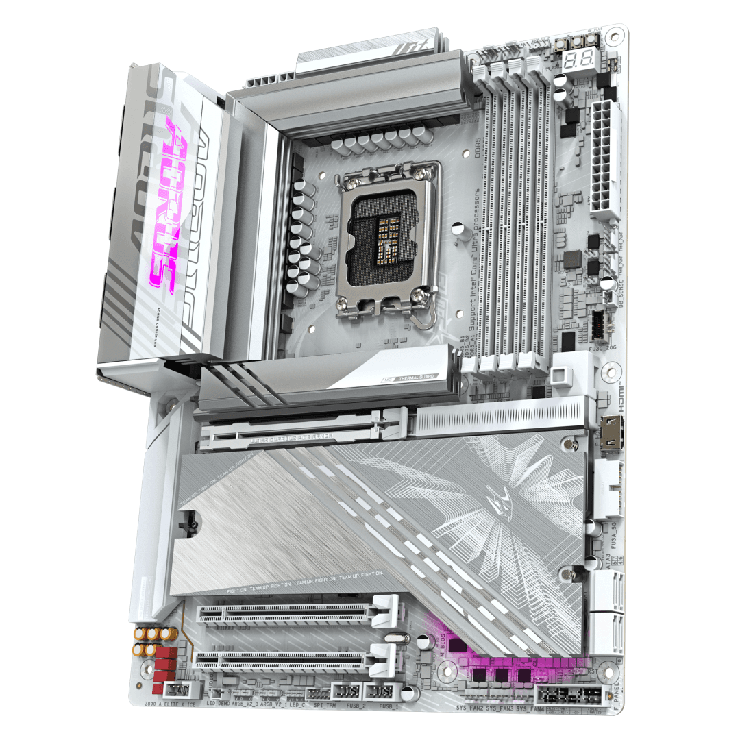 Placa de baza Gigabyte Z890 AORUS ELITE X ICE, Socket - 4