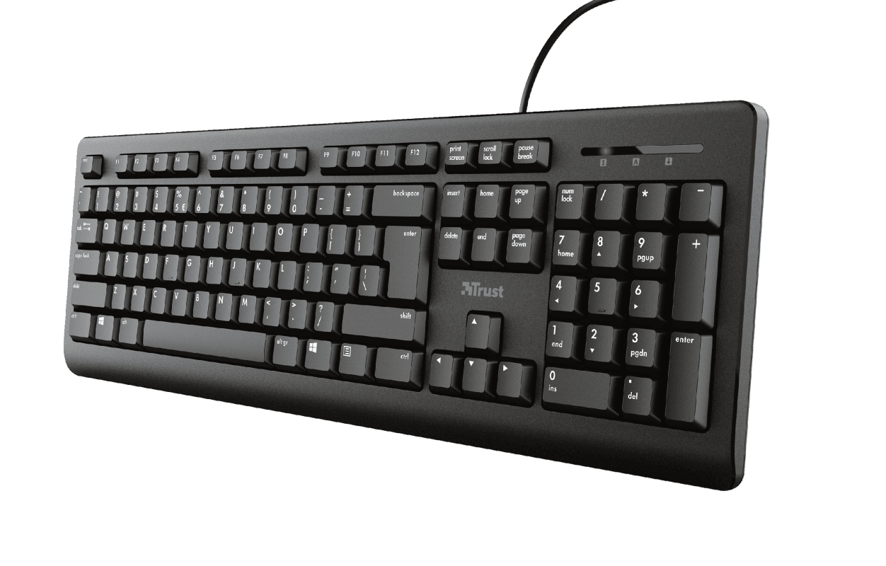 Kit office Trust Primo 4-in-1, contine tastatura, mouse wireless, casti - 2