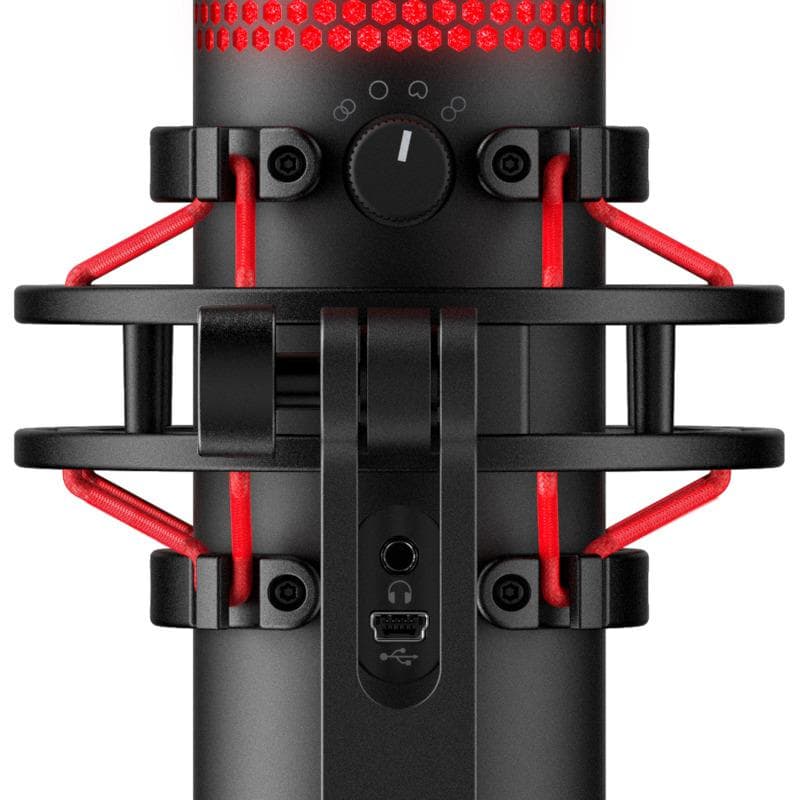 Microfon HP HyperX QuadCast, negru - 3