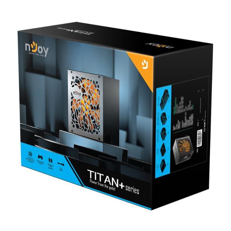 Sursa nJoy Titan+, 80 PLUS Bronze, 750W - 6