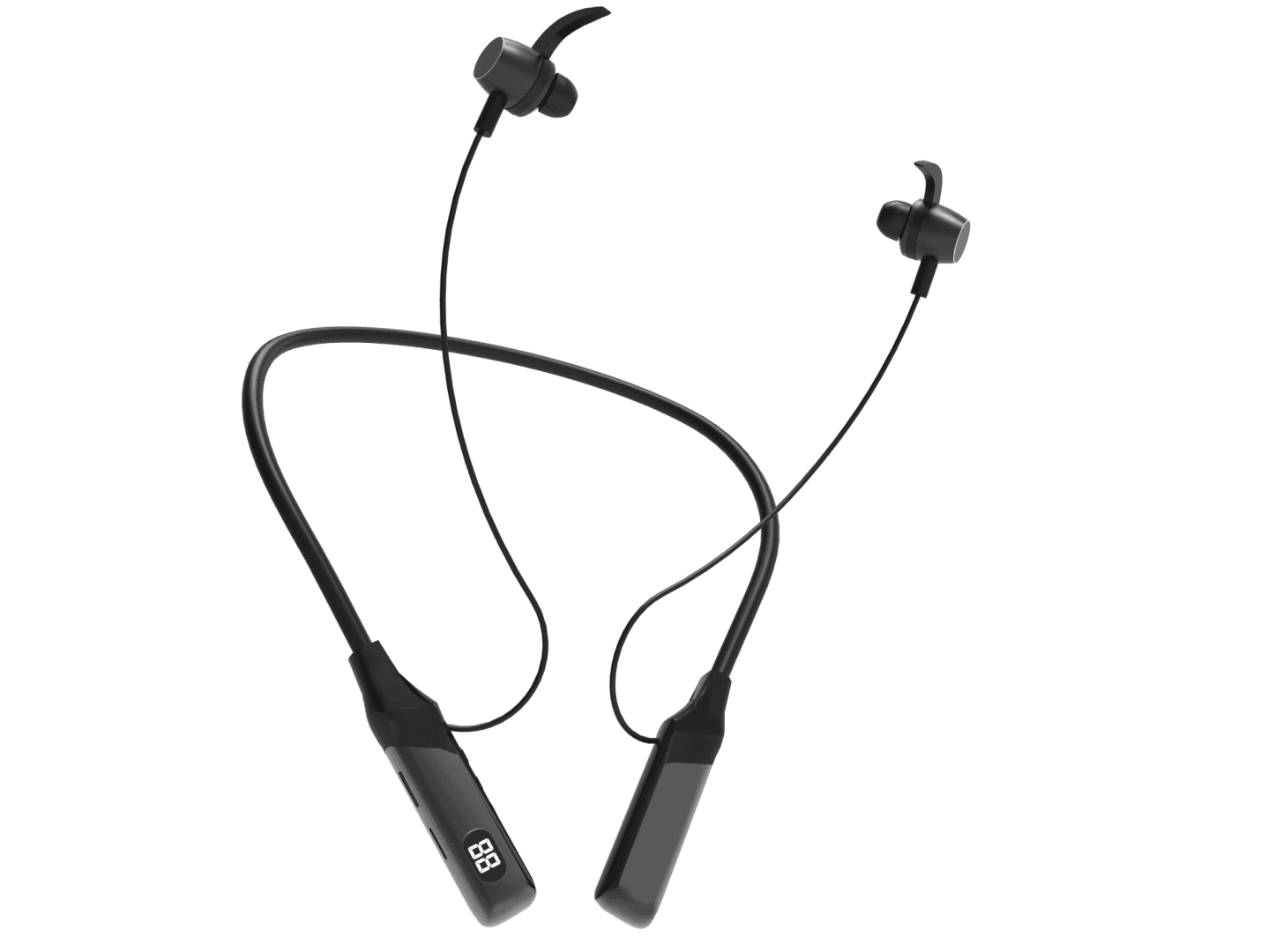 Casti Head-band AKAI BTN-B100, Fara Fir, Negru - 6