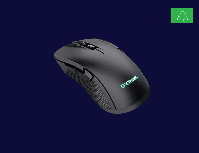 Mouse gaming wireless Trust GXT 931 Ybar, sensibilitate ajustabila 800-7200
