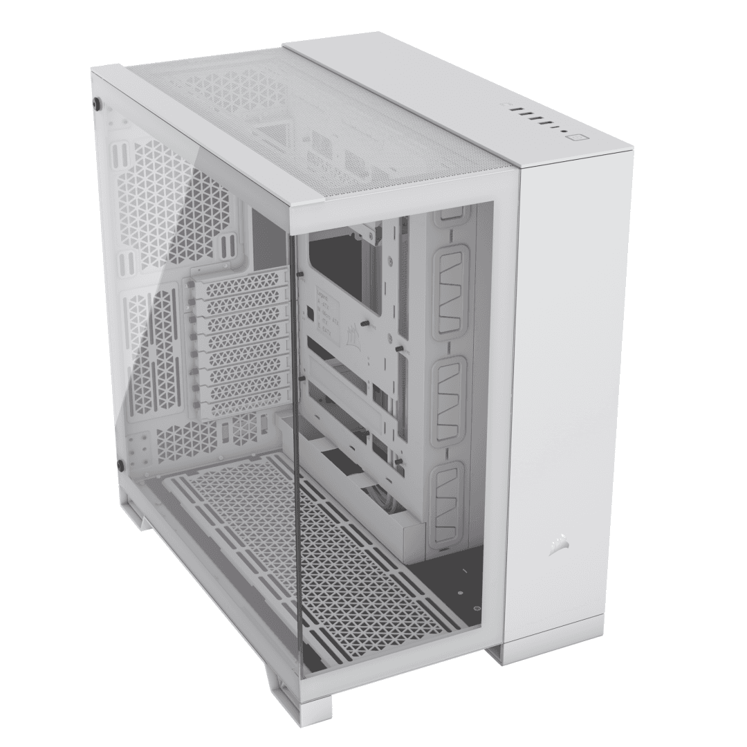 Carcasa CORSAIR 6500X, RGB, Mid Tower, White - 3
