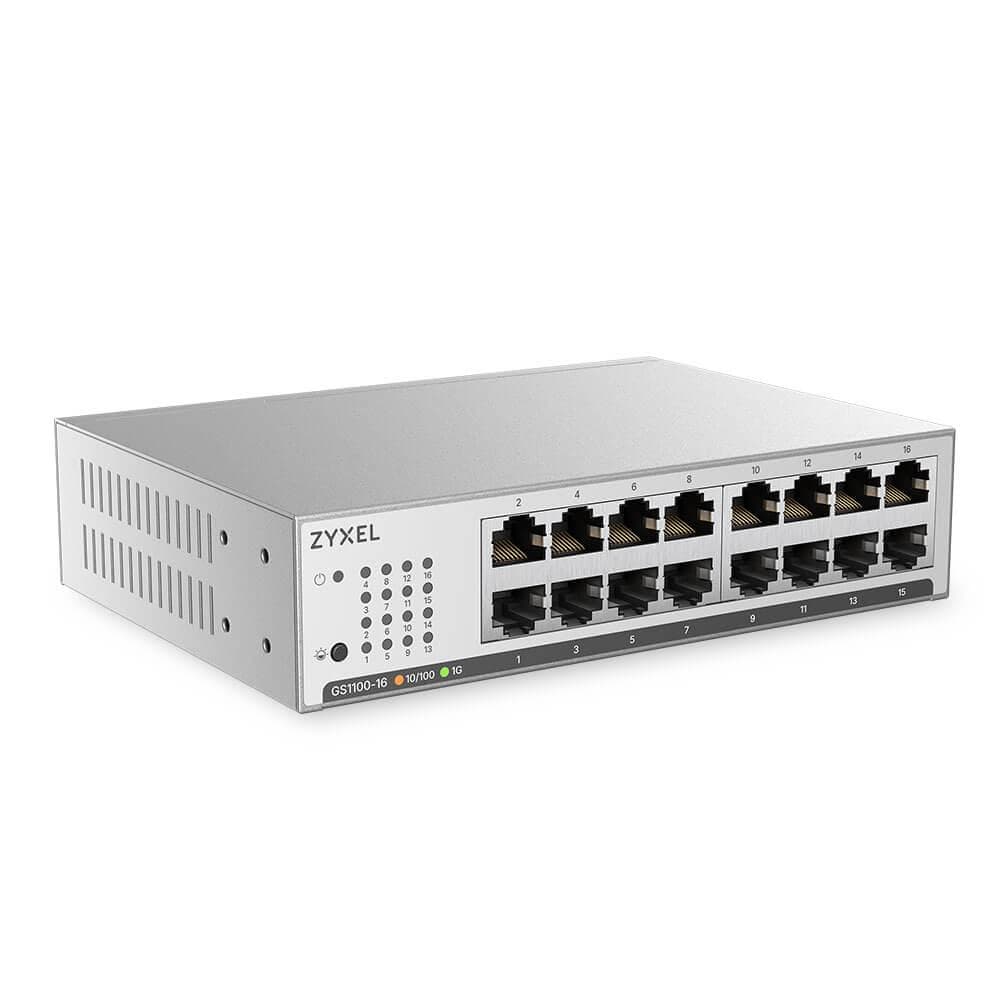 ZYXEL GS1100-16 16-PORT GBE UNMG SWITCH - 2