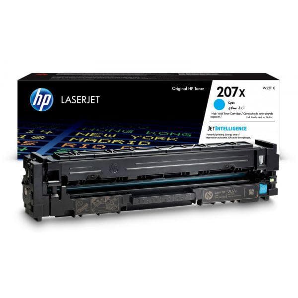Cartus toner HP 207X High Yield, cyan, 2450 pagini, HP