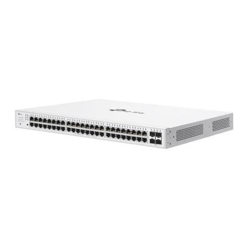 Switch TP-Link cu 52 de porturi, 48× 10/100/1000 Mbps PoE+ - 2