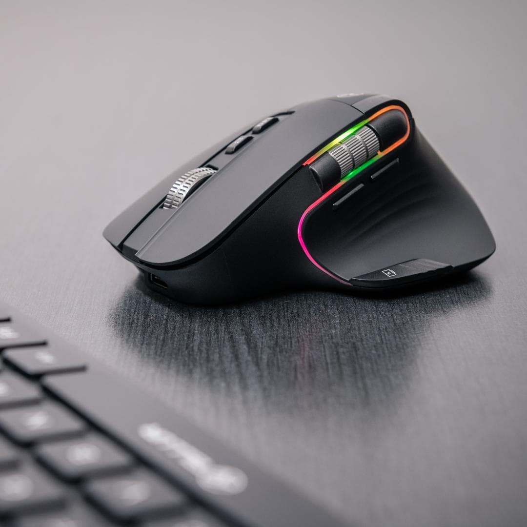 Mouse wireless Tellur Shade, silent click, rezolutie maxima 3200 DPI, - 8