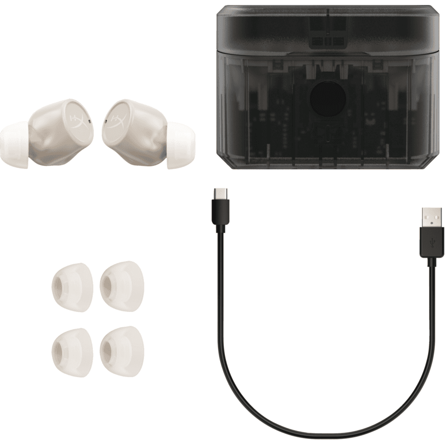 Casti In-ear HyperX Cirro Buds Pro Tan, Wireless, noise-canceling, Bej - 3