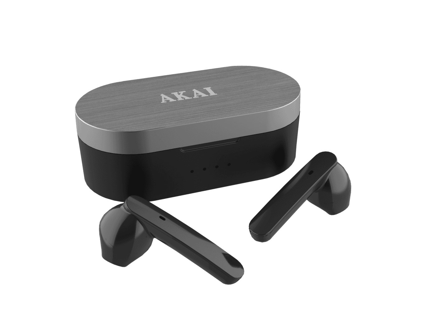 Casti In-ear AKAI BTE-J10B, Fara Fir, Negru - 2