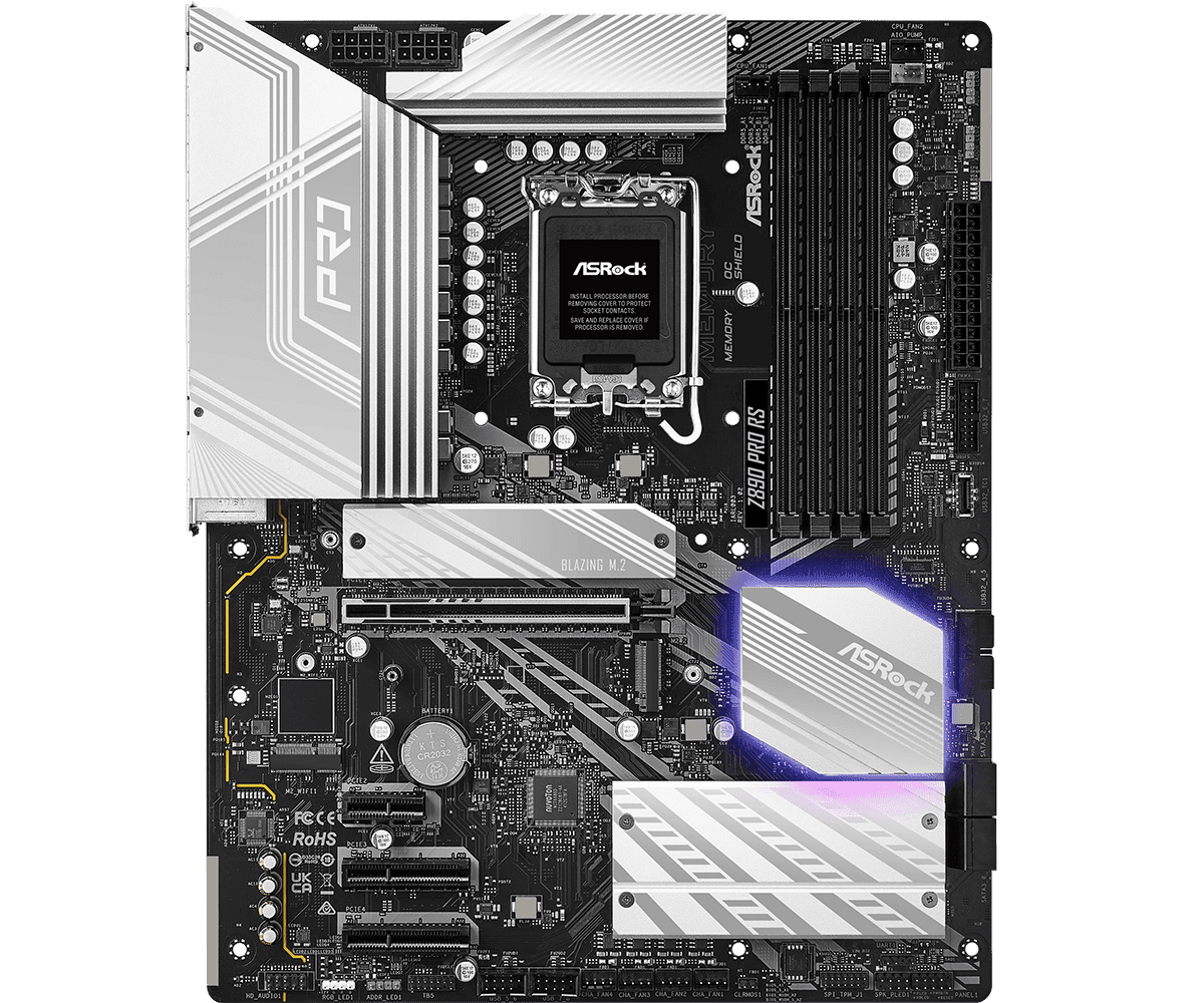 Placa de baza ASRock Z890 Pro RS, Socket 1851, DDR5, - 2