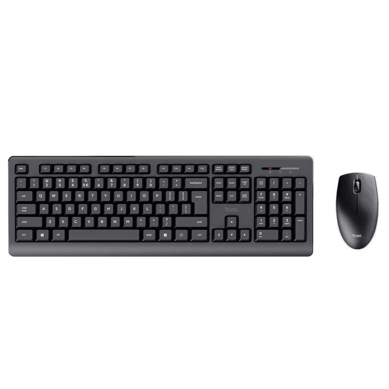 Kit Trust Primo tastatura standard, mouse wireless optic, rezoltie maxima - 3