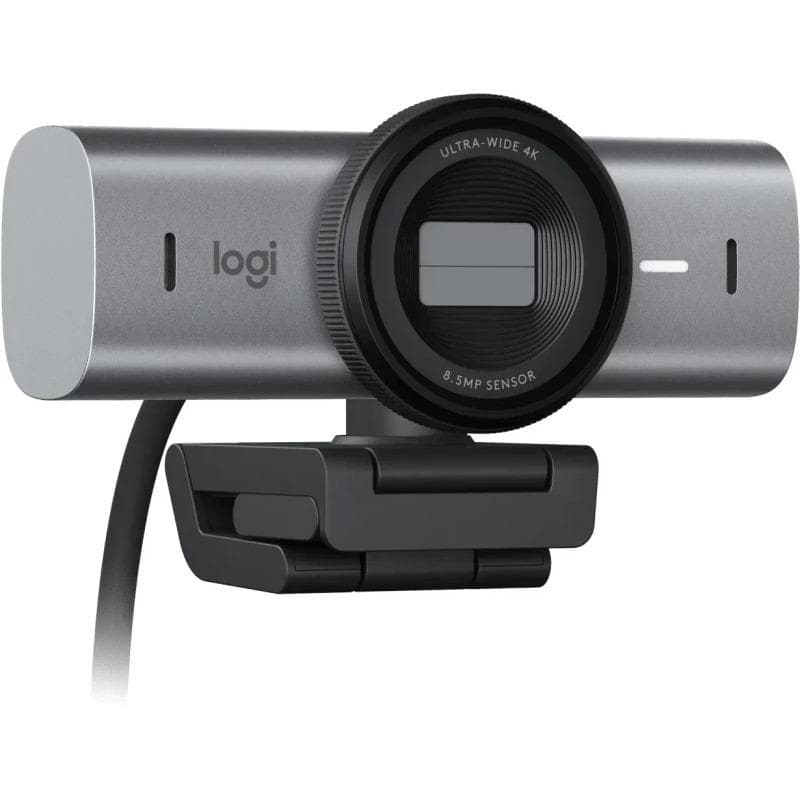 Camera Web Logitech MX Brio, rezolutie video 4K, USB-C, Grafit - 2