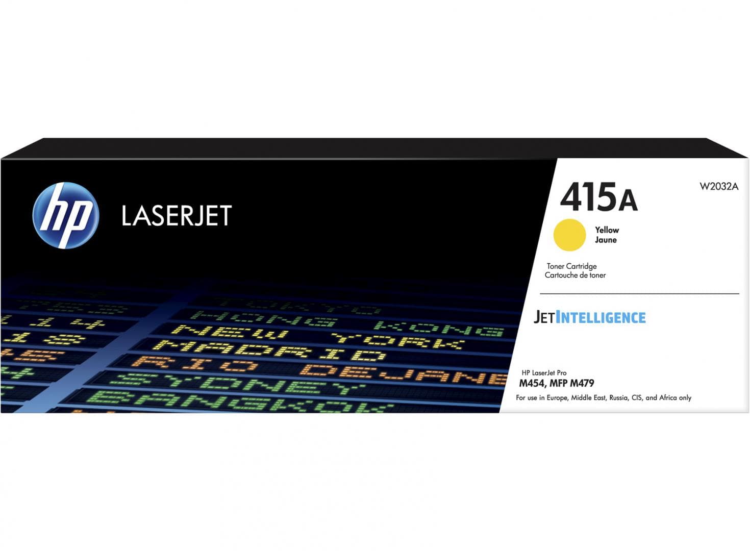 Toner HP 415A W2032A, yellow, 2.1k, HP Color LaserJet Pro