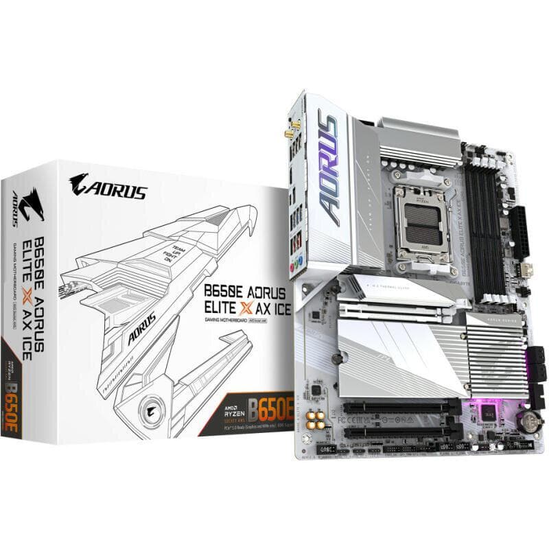 Placa de baza Gigabyte B650E AORUS ELITE X AX ICE,