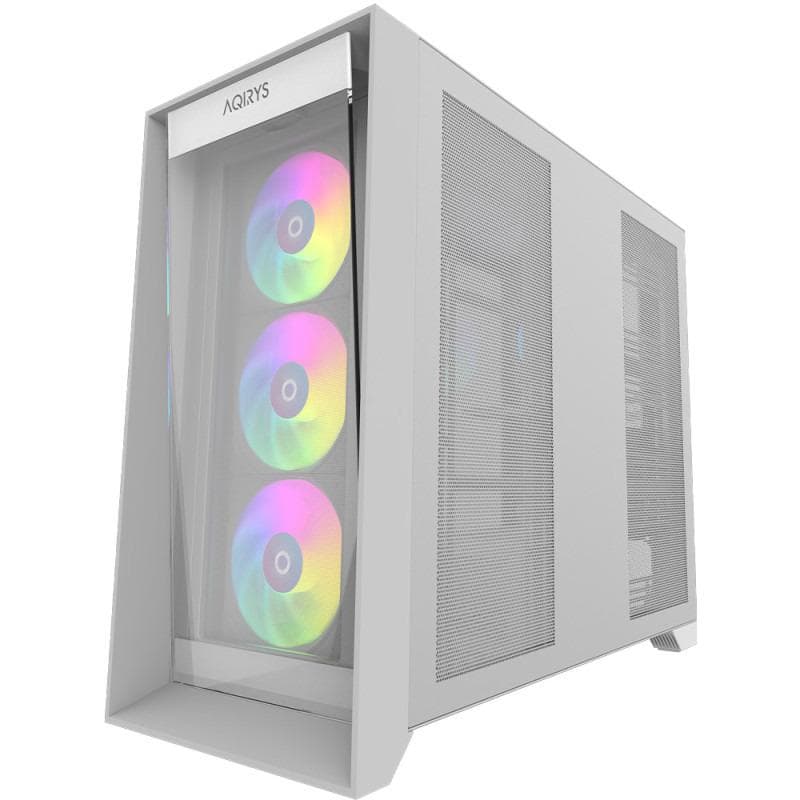Carcasa AQIRYS XO-1, RGB, Mid Tower, White - 4