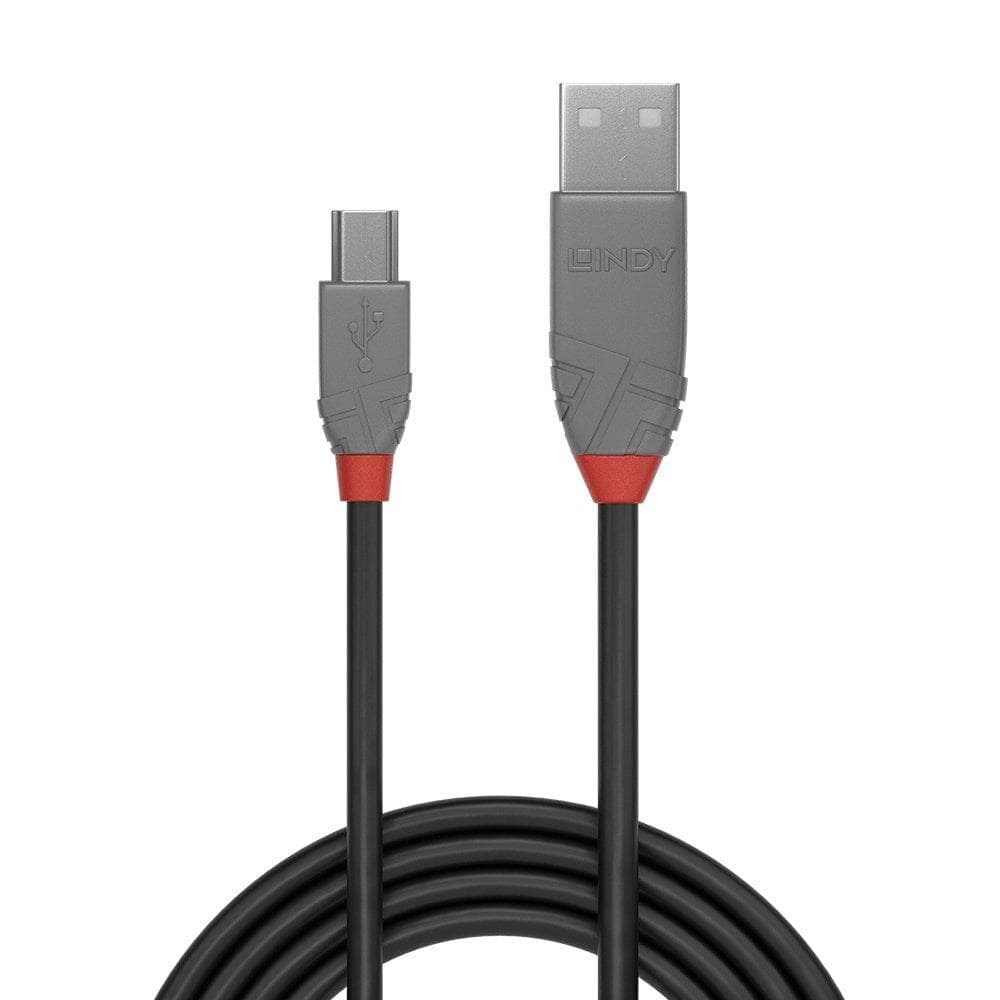 Cablu transfer Lindy LY-36725, USB 2.0 Type A to Mini-B, - 2