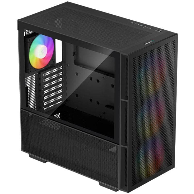 Carcasa DEEPCOOL CH560, RGB, Mid Tower, Black - 3